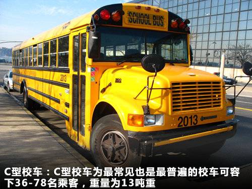 美國校車的分類/ 美國校車的分類