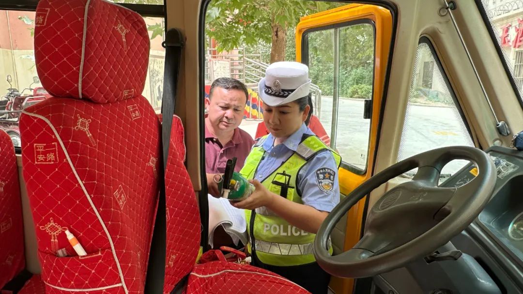 【文明交通攜手共創】強化校車安全“大檢查”,擰緊出行“安全閥”! 圖片