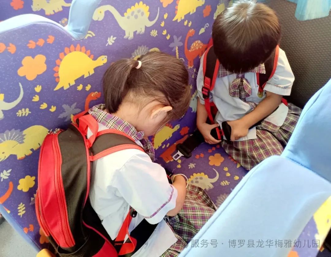 安全“童”行,用心護航——記博羅縣龍華梅雅幼兒園校車安全應急演練 圖片