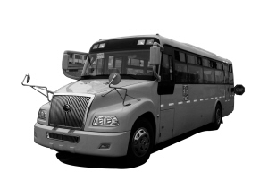 2月9日開學第一天 金華4輛長鼻子校車正式上路（圖）