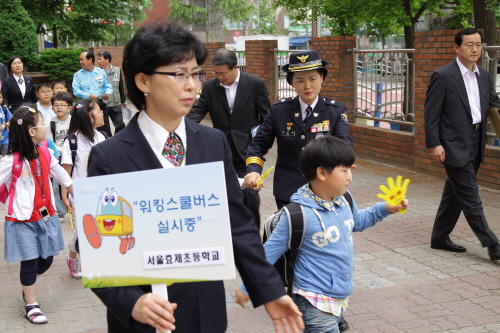 韓國 將校車寫入《道路交通法》(圖)