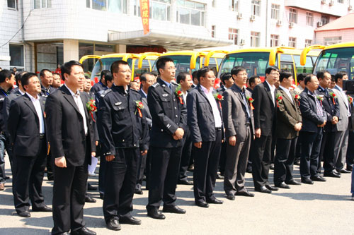 松原市寧江區專用校車首發儀式啟動/ 松原市寧江區專用校車首發儀式啟動
