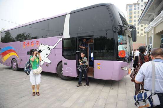 宇通客車服務第七屆全國農運會