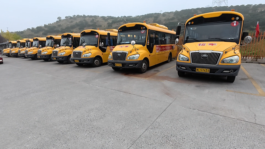 永興縣103臺校車完成5G智能安防升級/ 永興縣103臺校車完成5G智能安防升級