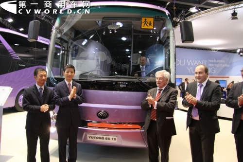 宇通歐六新車 全球首發