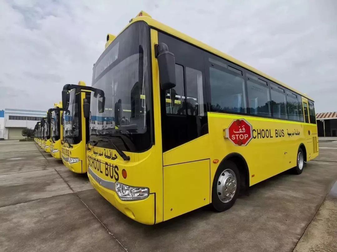 中國恒天·百路佳|迪拜校車恒天造 除了顏值還有科技與個性！