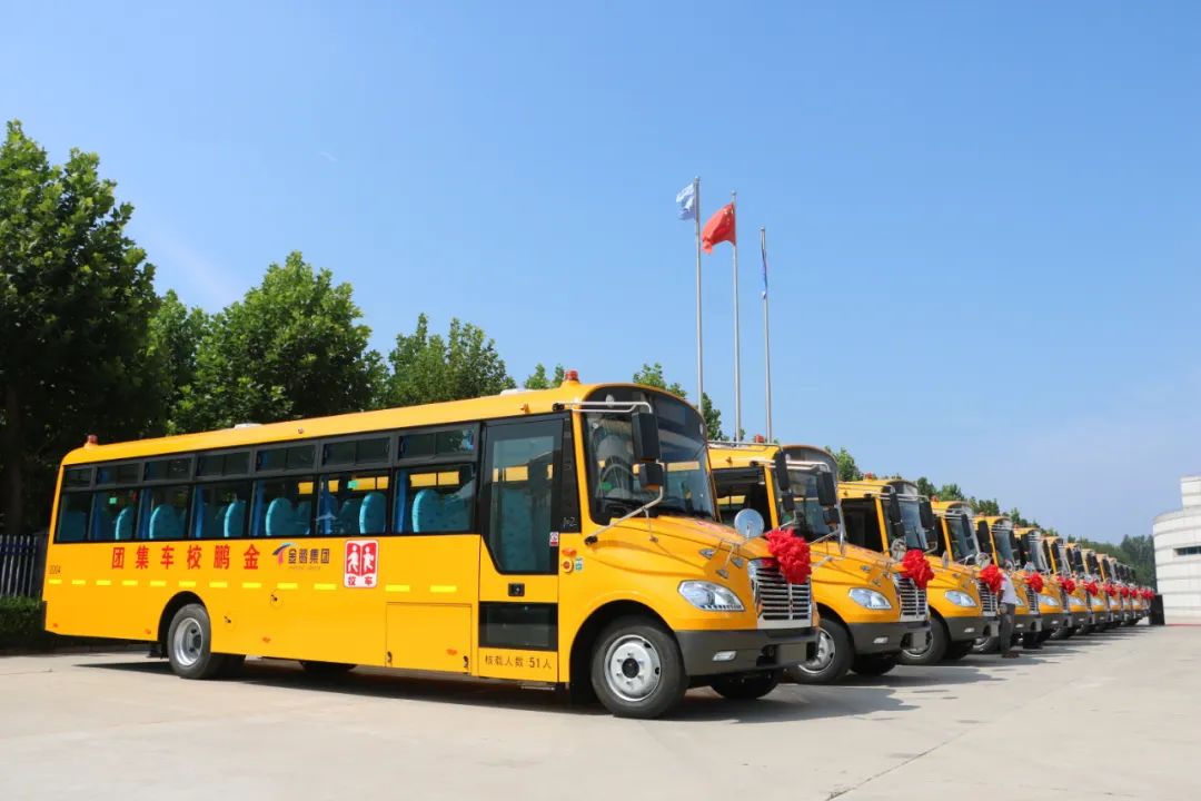 批量!中通專用校車交付西北最大校車運營公司 圖片