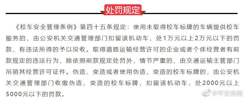 校車安全豈容兒戲！交警將嚴查這些違法行為...