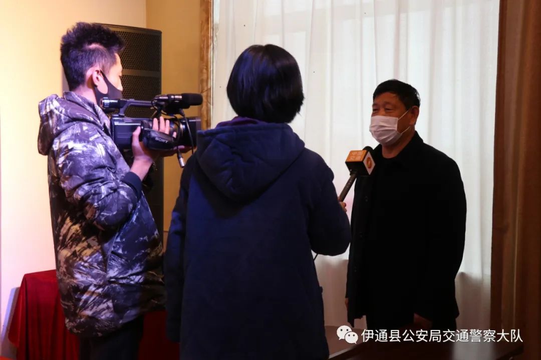 查安全、講案例，伊通交警為復學復課保駕護航