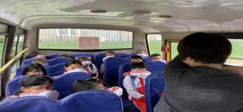 昌圖北山小學校車遇險逃生演練/ 昌圖北山小學校車遇險逃生演練