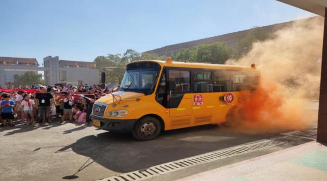 青林鄉中心小學開展應急疏散演練，筑牢校園安全防線