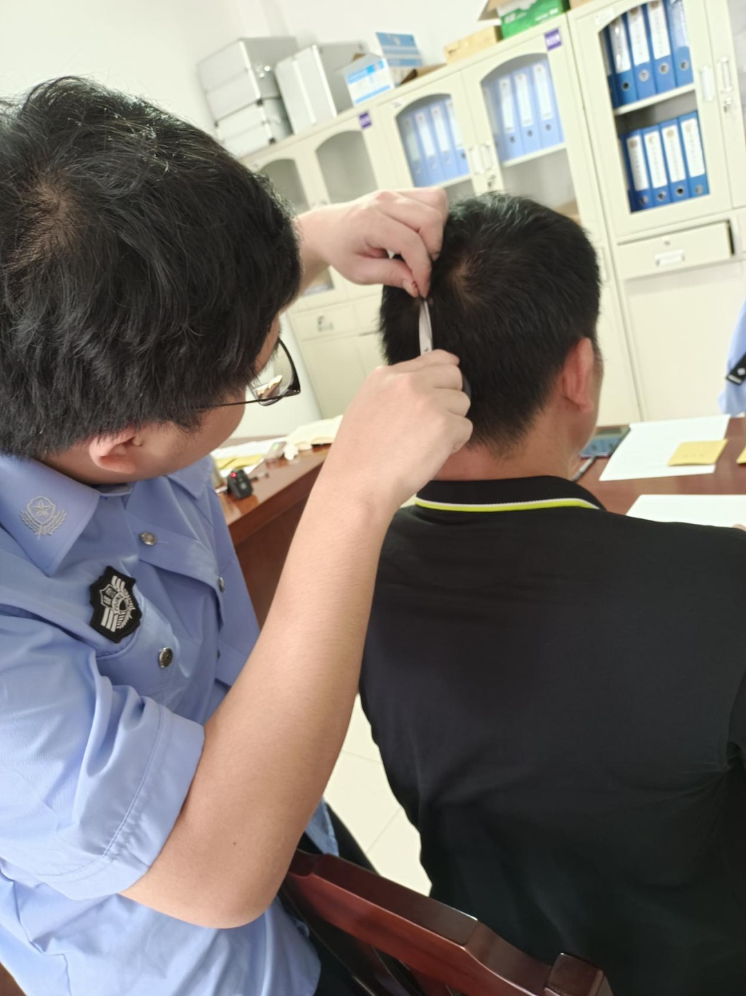 防毒駕 保平安，三亞吉陽區開展校車司機毛發檢測工作