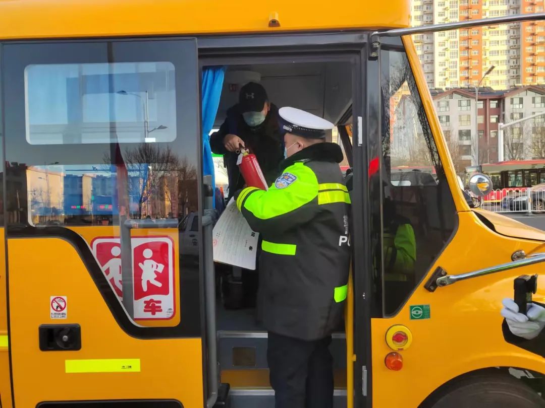 校車安全 | 滄州公安交管部門加強校車和接送學生車輛交通安全管理工作 圖片