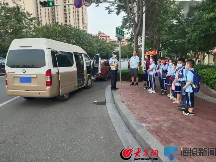 “黑校車”嚴重超員被查處！臨沂交警直屬三大隊切實強化學生接送車輛交通安全監管