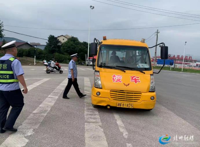 靖州開展校車安全隱患排查整治工作