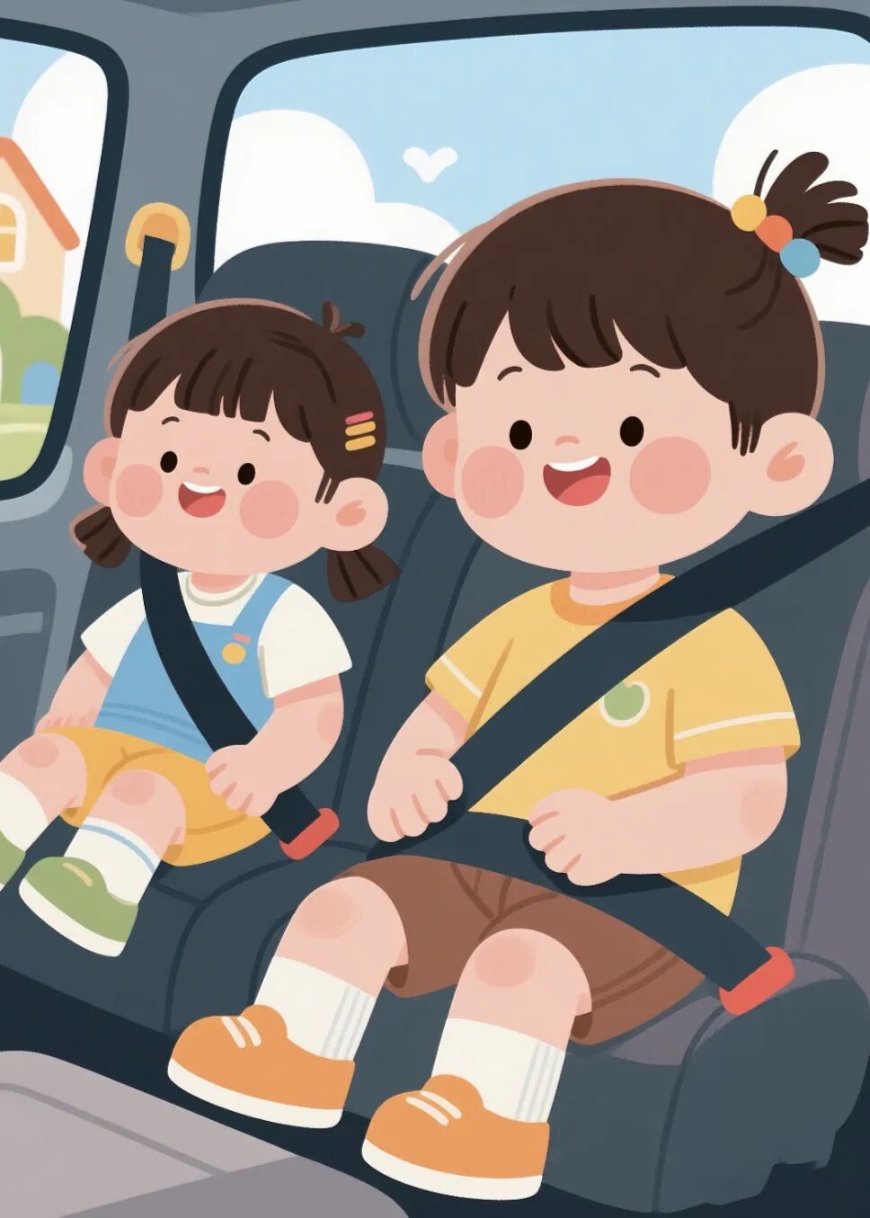 以練筑安全，守護上學路——古埠鎮中心小學開展校車安全應急演練