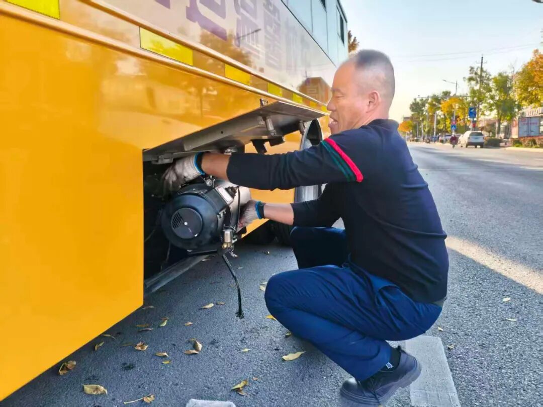西海岸溫馨校車公司全面啟動冬防車輛維護保養工作