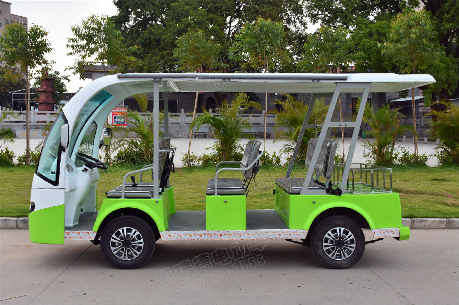 電動觀光車能否作校車接送學(xué)生? 電動觀光車側(cè)面