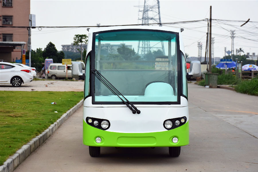 電動觀光車能否作校車接送學(xué)生? 電動觀光車正面