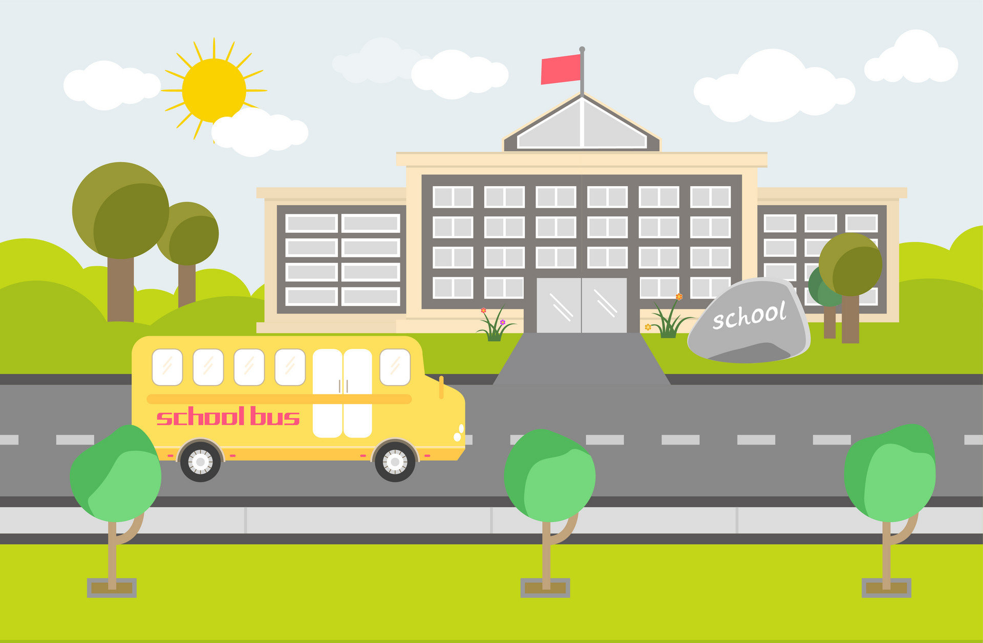 對校車途徑地段進行隱患排查 萊西市打造平安校車路