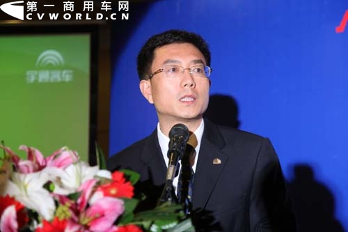 王文兵:市場出現三大熱點 宇通提前應對 宇通客車副總經理王文兵.jpg