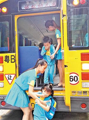 深圳寶安舉行幼兒園校車應急演練活動