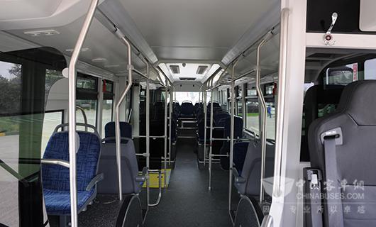宇通將在比利時車展唱出中國客車好聲音/ 宇通12米純電動公交車內部
