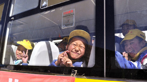 日喀則桑珠孜區免費校車全覆蓋/ 日喀則桑珠孜區免費校車全覆蓋