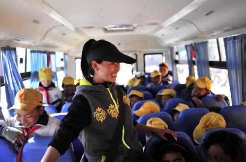 日喀則桑珠孜區免費校車全覆蓋/ 日喀則桑珠孜區免費校車全覆蓋