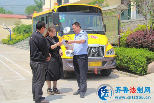泰安景區(qū)交警開展校車監(jiān)管上門服務(wù)