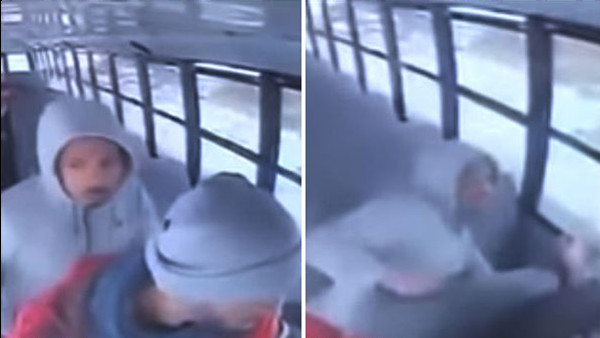 美校車司機無意剮蹭私家車被車主及朋友暴打昏迷/ 美校車司機無意剮蹭私家車被車主及朋友暴打昏迷