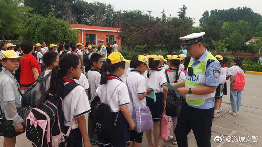 “七進”潞城 | 交警走進轄區(qū)小學開展交通安全集中整治工作