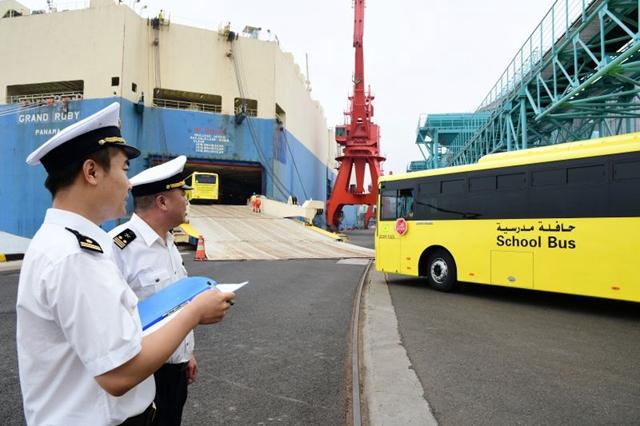830輛校車發往沙特阿拉伯！出口客車在“一帶一路”沿線國家新突破來了