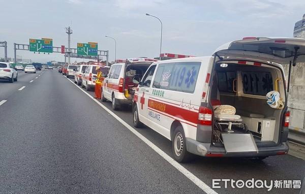 快訊 永平工商校車(chē)國(guó)一與大貨車(chē)事故!22學(xué)生 1司機(jī)受傷 堵8公里 快訊 永平工商校車(chē)國(guó)一與大貨車(chē)事故!22學(xué)生 1司機(jī)受傷 堵8公里