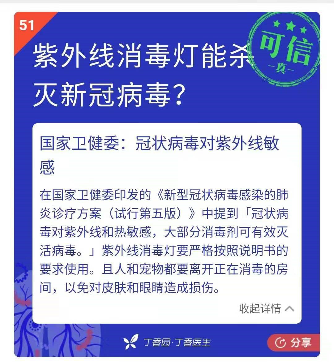 疫情防護科普:紫外線殺菌燈 你真的用對了嗎? 疫情防護科普:紫外線殺菌燈 你真的用對了嗎?