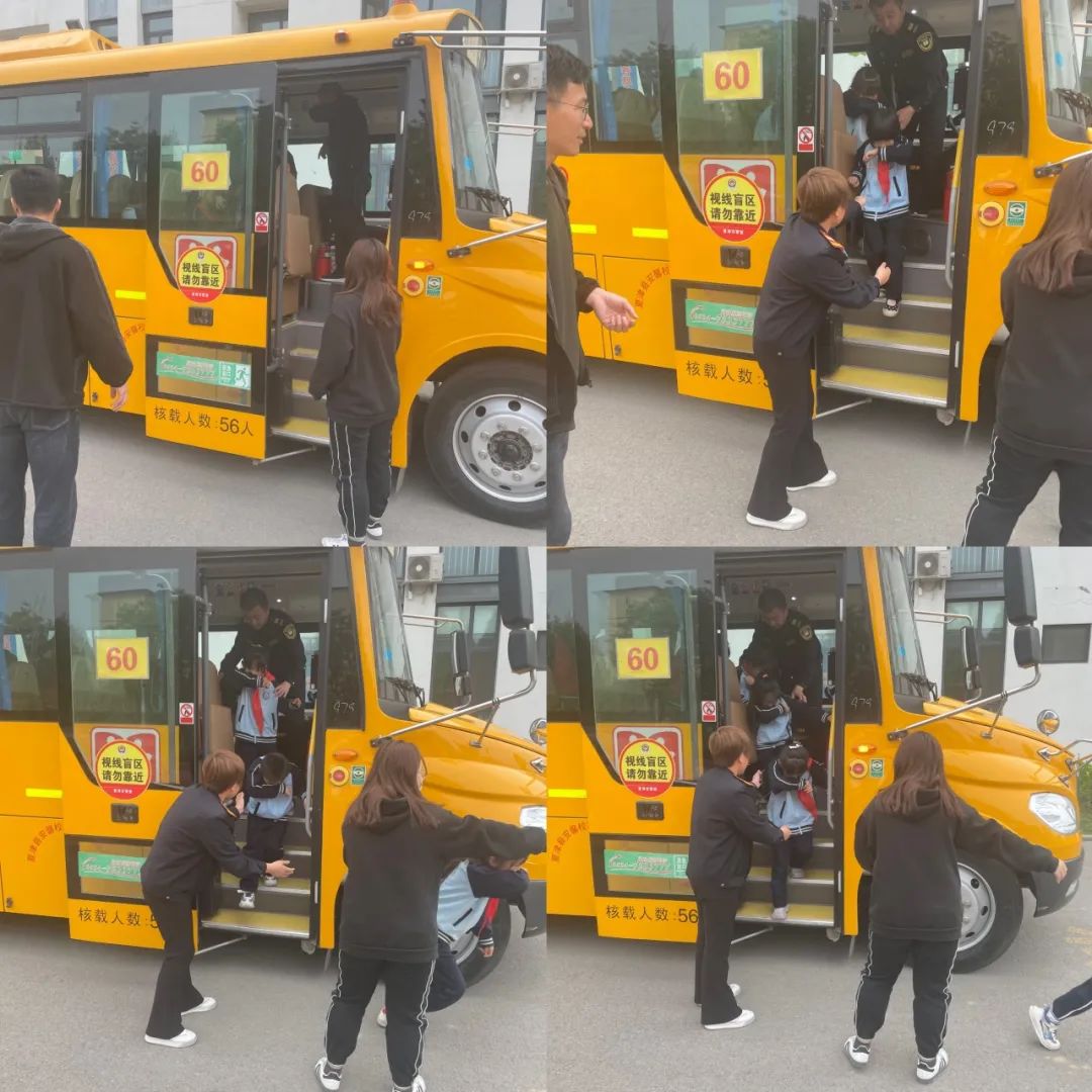 安全“童”行,全力護(hù)航 ——夏津縣實(shí)驗(yàn)小學(xué)開(kāi)展校車(chē)安全疏散演練 圖片