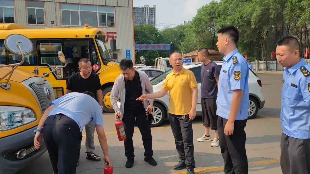 安全護航|渾南區多部門聯合開展校車安全檢查 安全護航|渾南區多部門聯合開展校車安全檢查