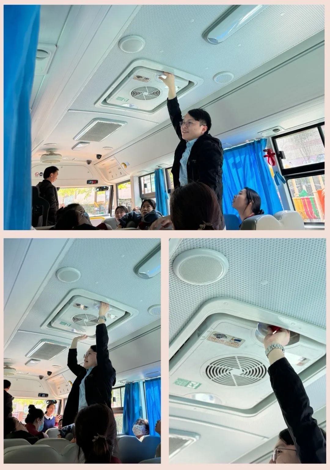 【安全演練】秋長益華幼兒園“平安乘車，安全‘童’行”校車安全演練活動