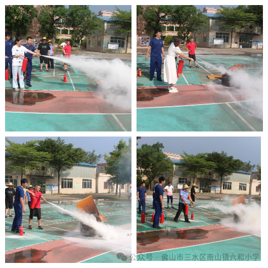 快樂乘車，安全同行——南山鎮六和小學2025—2026學年校車消防逃生演練