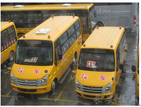 長安校車普及工程到達武威