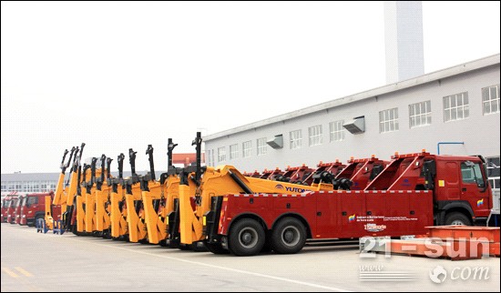 出口委內(nèi)瑞拉的清障車(chē)