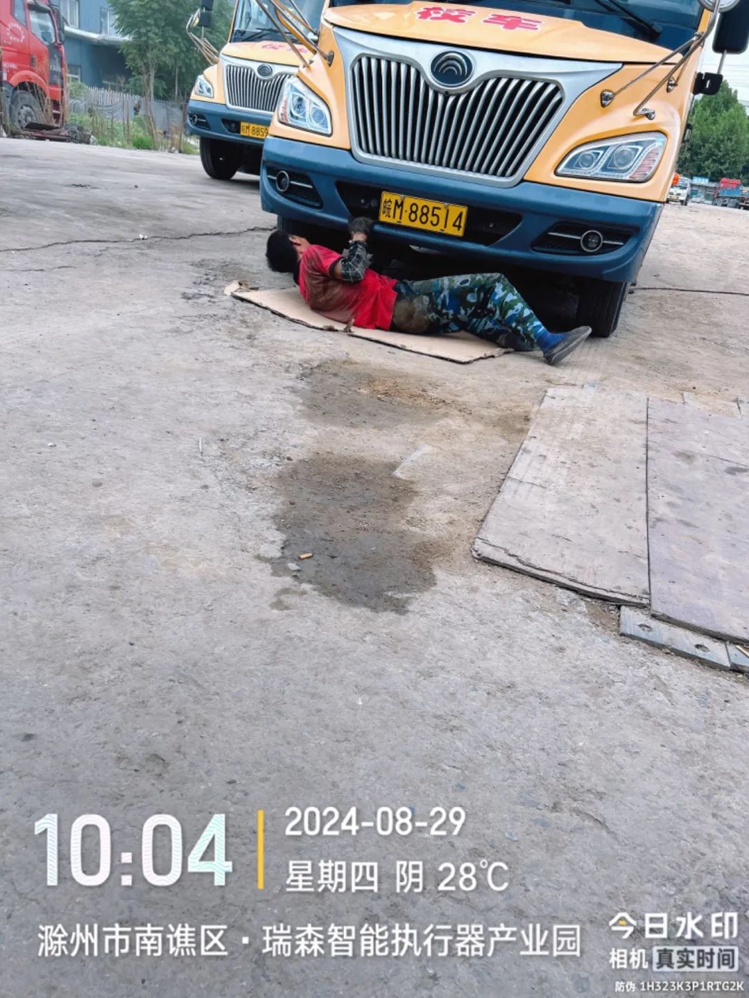 校車安全“大體檢”，筑牢學生“平安路”