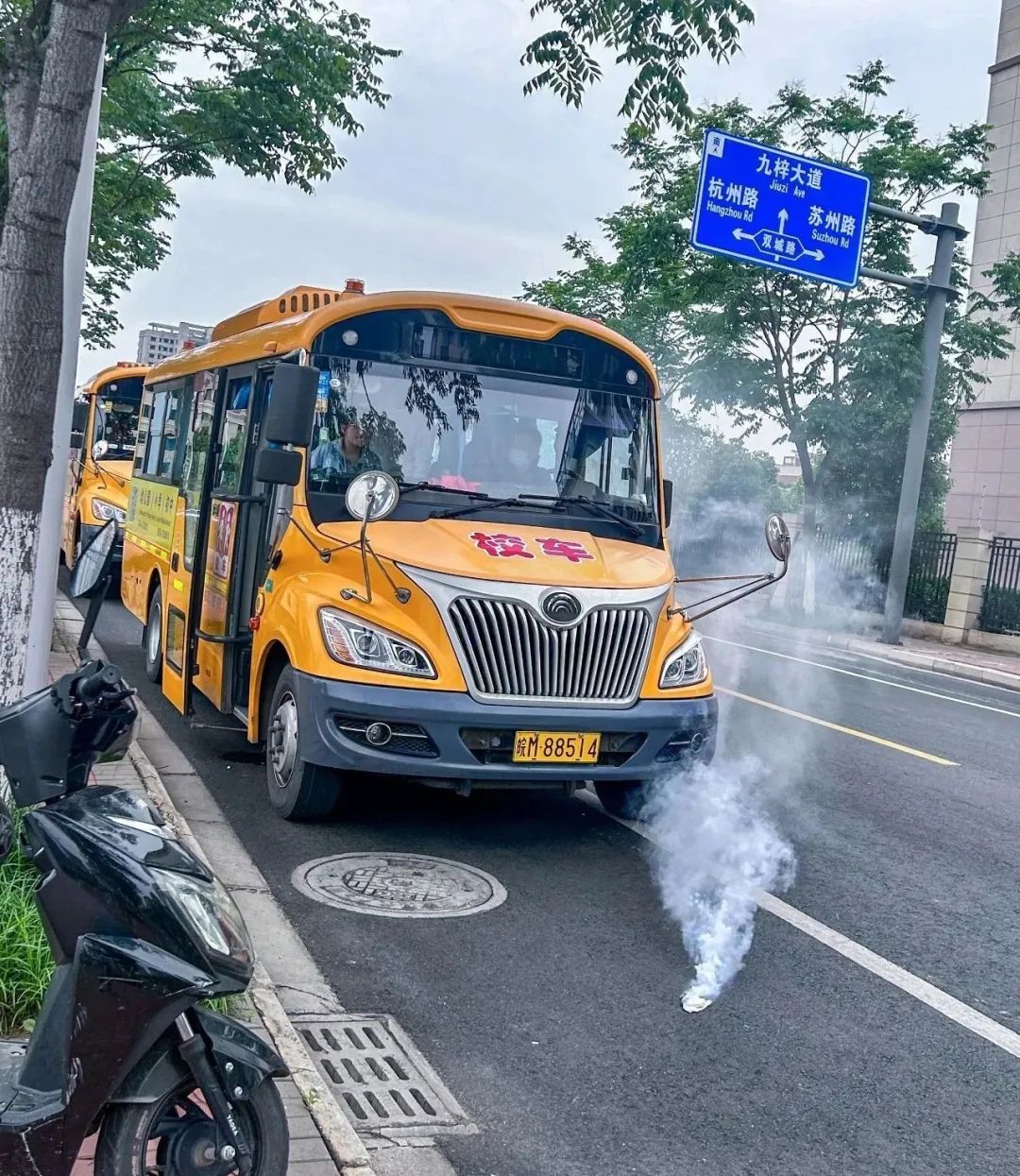 校車安全“大體檢”，筑牢學生“平安路”