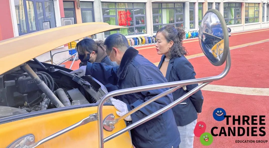 【校園安全】安全乘車，平安“童”行——三顆糖御景新苑幼兒園校車安全應急演練
