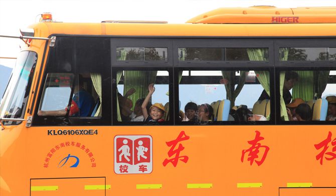東南汽運致力打造杭州校車知名品牌