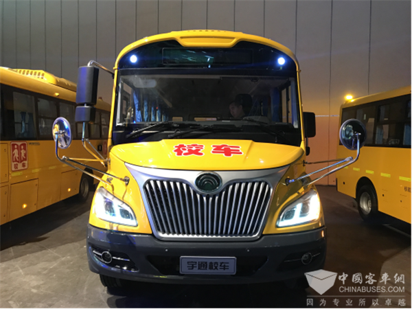 為學童撐起安全保護傘 宇通第三代校車為愛出發